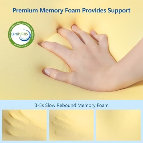 Neck Pillow Memory Foam Pillows: Cooling Cervical Pillows for Neck and Shoulder ... - Image 7