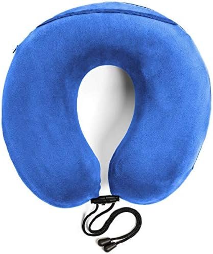 TRAVELREST - Therapeutic Memory Foam Travel & Neck Pillow - Washable Micro-Fiber... - Image 2