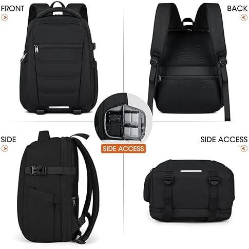 Camera Bag Backpack Professional for DSLR SLR Mirrorless Camera Waterproof Camer... - Image 9