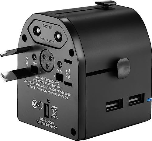 Insignia All-in-One/Grounded Travel Adapter and Converter Series (All-in-One Tra... - Image 6