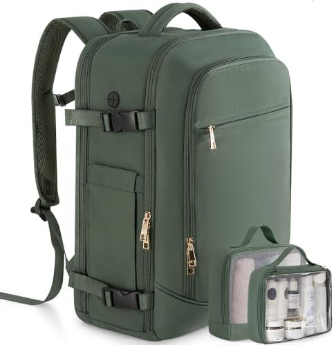 Carry on Backpack, Flight-approved Backpack for Traveling, 40L Personal Item Tra... - Image 2