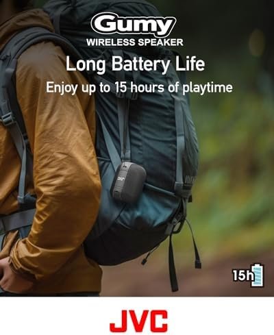 JVC Portable Gumy Wireless Speaker with Surround Sound, Bluetooth 5.3, Lightweig... - Image 3