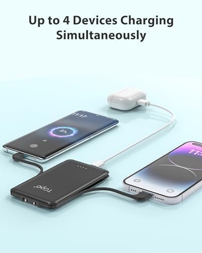 TG90° Power Bank Portable Phone Charger, 5000mAh Lightweight Battery Pack with B... - Image 6
