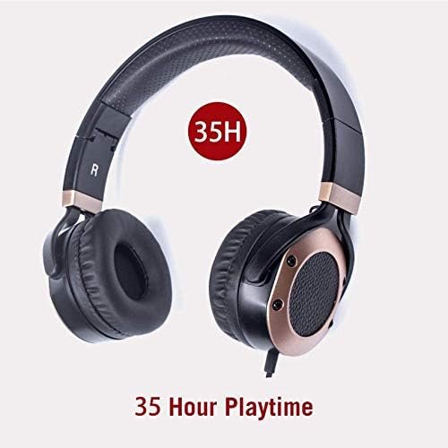 MONODEAL Active Noise Cancelling Headphones with Microphone and Airplane Adapter... - Image 9