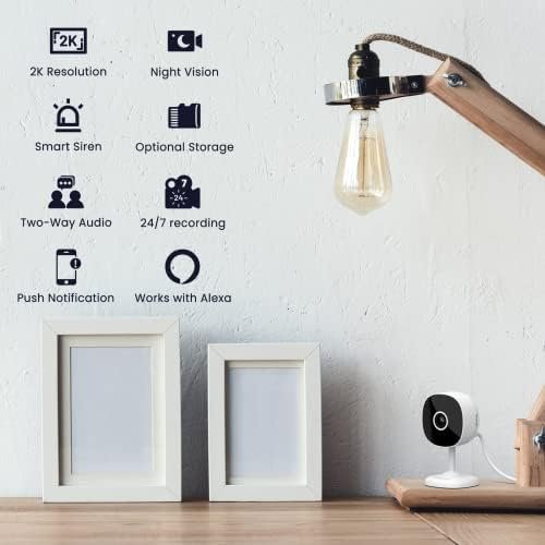 WiFi Camera 2K, Galayou Indoor Home Security Cameras for Baby/Elder/Dog/Pet Came... - Image 3