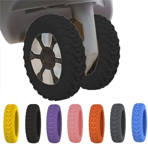 New Luggage Protection Covers, 8Pcs Luggage Compartment Wheel Protection Cover, ... - Image 2