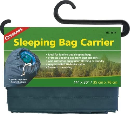 Coghlan's Sleeping Bag Carrier, 14” x 30” Color may vary - Image 2