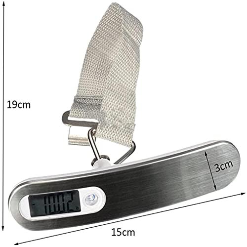 Travel with Our 50Kg Portable Luggage Scale - LCD Display Handheld Weight Measur... - Image 8