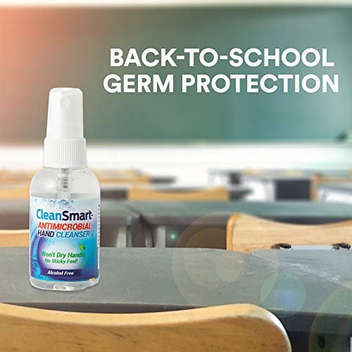 CleanSmart Skin & Hand Cleanser, 2 Ounce Spray Bottle (Pack of 3) Alcohol-Free S... - Image 6