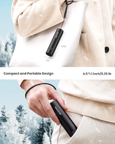 Gaiatop Hand Warmers Rechargeable, Electric Portable Pocket Heater Rechargeable ... - Image 6