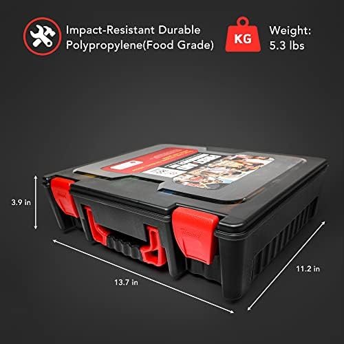 365 Piece First Aid Kit, Well-Organized Durable Hard Case, Wall-Mountable Trauma... - Image 8