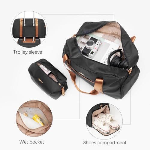 LONG VACATION Luggage Set 3 Piece Set Luggage ABS Carry on Suitcase Hardside Lug... - Image 7