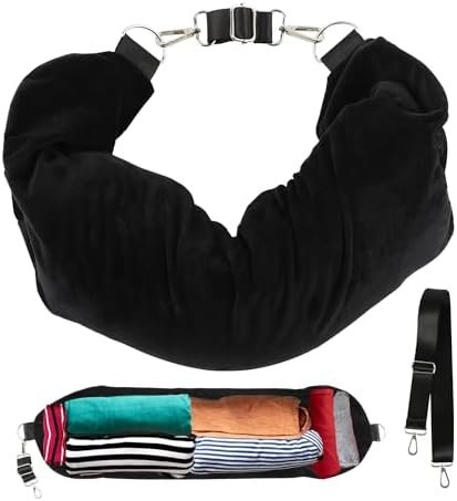 Travel Pillow Stuffable with Clothes, Transforms Into Carry-On Luggage Without E... - Image 2