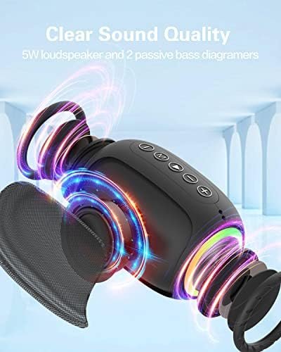 Bluetooth Speakers, A66 Wireless Speakers,5W Portable Wireless Speakers with Cle... - Image 3