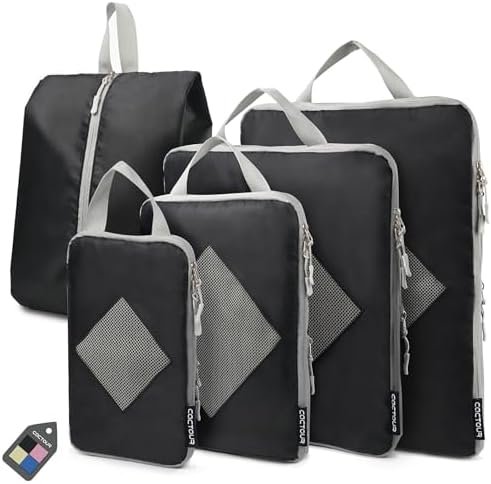 Compression Packing Cubes for Travel, Packing Cubes Compression Travel Essential... - Image 2