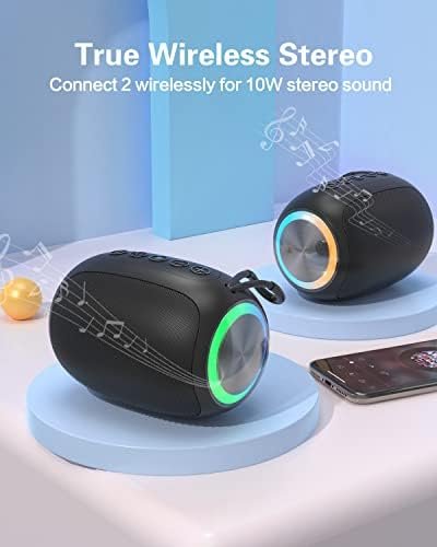 Bluetooth Speakers, A66 Wireless Speakers,5W Portable Wireless Speakers with Cle... - Image 7