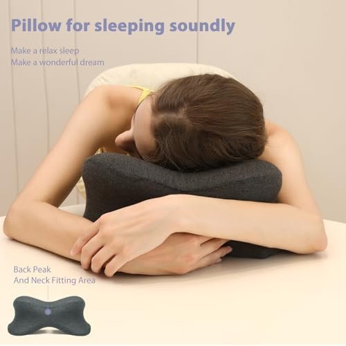 2024 New Memory Foam Travel Neck Pillow for Car and Airplane Travel Pillow. Desk... - Image 5