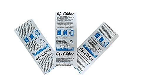 Ef-Chlor Water Purification Tablets/Drops (67 mg - 100 Tablets) - Potable Water ... - Image 6