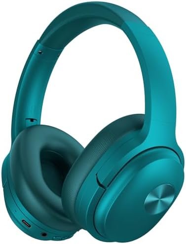 Hybrid Active Noise Cancelling Headphones Wireless Bluetooth Headphones Over Ear... - Image 2