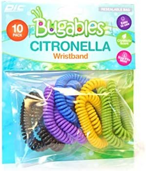 PIC Bugables Citronella Scented Coil Wristbands, Reusable and Resealable, One Si... - Image 2