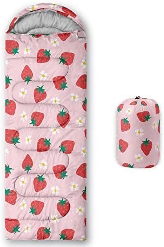 BSNTHO Camping Sleeping Bags,3 Season Warm & Cool Weather,Lightweight,Waterproof... - Image 2