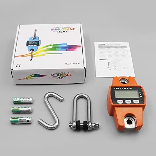 Digital Luggage Scale 300kg/660lb Hanging Baggage Scale with Backlit LCD-Display... - Image 7