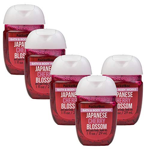 Bath & Body Works Japanese Cherry Blossom 5-Pack PocketBac Sanitizers Anti-Bacte... - Image 3