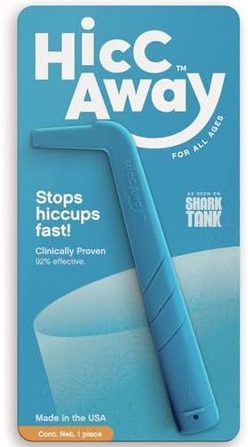 HiccAway Hiccup Straw - Stops Hiccups Naturally & Fast - As Seen On Shark Tank -... - Image 2