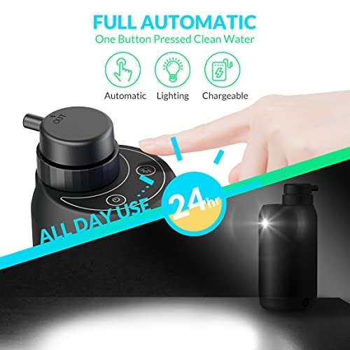 BK2000 Extra Filters Version Electric Portable Camping Water Filter Dual 0.01 Mi... - Image 4