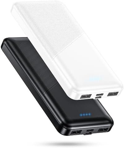 Feeke Portable-Charger-Power-Bank - 2 Pack 15000mAh Dual USB Power Bank Output 5... - Image 2