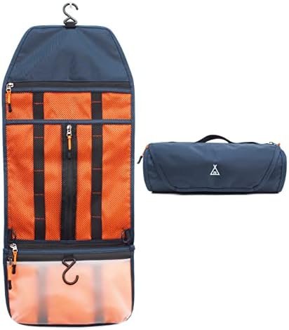 avel Toiletry Bag, Hanging Toiletry Bag for Men, Roll Up Dopp Kit Bathroom Shavi... - Image 2