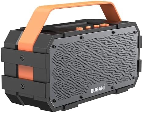 BUGANI Bluetooth Speakers, 40W Loud Portable Bluetooth Speaker with Stereo Sound... - Image 2