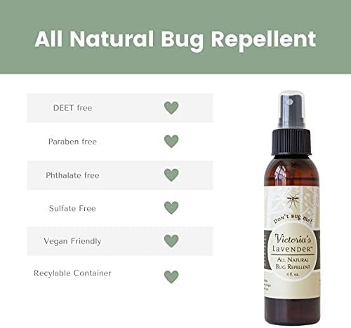 Victoria's Lavender Organic “Don’t Bug Me” Insect Spray, Made with Plant Based E... - Image 6