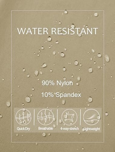 MAGCOMSEN Men's Hiking Pants Water Resistant Quick Dry Golf Pants Ripstop Lightw... - Image 6