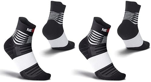 NEENCA Medical Compression Socks for Women & Men Circulation—2 Pairs, Ankle Comp... - Image 2