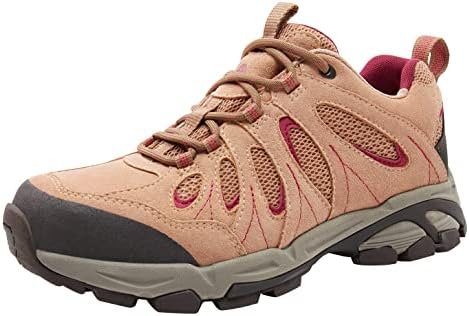 CAMEL CROWN Women's Hiking Shoes Outdoor Leather Breathable Lightweight Sneaker ... - Image 2