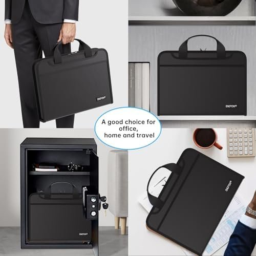 ENGPOW Accordion File Organizer,Fireproof Expanding File Folder with Multi Pocke... - Image 8