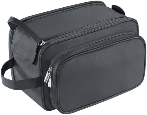 BURUIS Extra Large Toiletry Bag for Men, Travel Toiletry Organizer Dopp Kit Wate... - Image 2