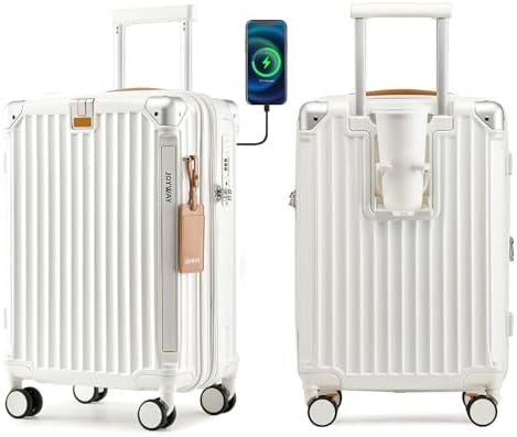 Joyway Carry On Luggage, Expandable Suitcase with Smart Luggage Cup Holder and U... - Image 2