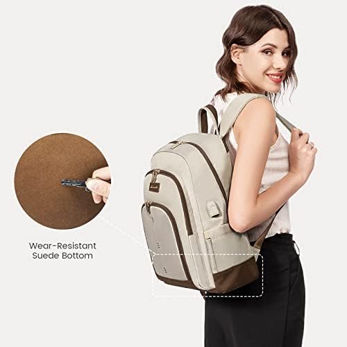 LOVEVOOK Travel Laptop Backpack Women,15.6 Inch Water Resistant Travel Backpack ... - Image 8