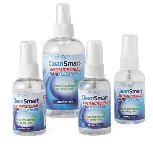 CleanSmart Skin & Hand Cleanser, 2 Ounce Spray Bottle (Pack of 3) Alcohol-Free S... - Image 8