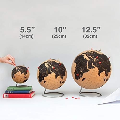 Suck UK | Cork Globe | World Map Pin Board | Cork Board World Globe Decor | Trav... - Image 8