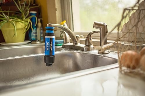 Sawyer Products SP134 TAP Water Filtration System, Fits Faucets & Hose Bibs, Blu... - Image 5