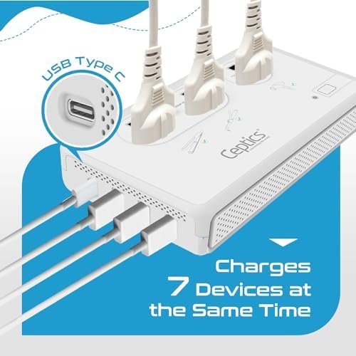 Ceptics 2000W Travel Voltage Converter for Hair Dryer & 200W Convert 220V to 110... - Image 6