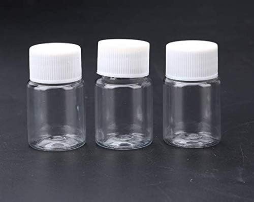 10PCS Empty Plastic Medicine Pill Bottle Container Solid Powder Medicine Chemica... - Image 3