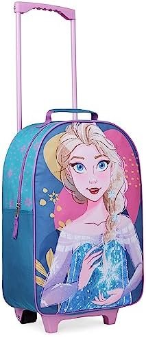 Disney Foldable Suitcase for Girls with Wheels, Trolley Hand Luggage Bag - Minni... - Image 2