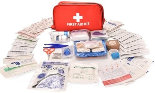 First Aid Kit 184Pcs, First Aid Kit Travel, Mini Travel First Aid Kit for Home, ... - Image 8