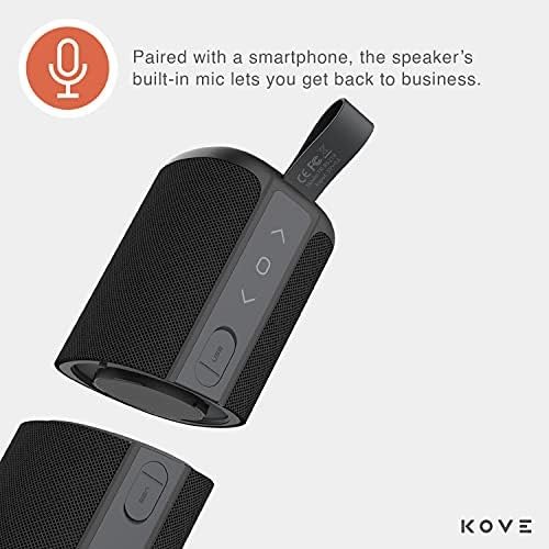 KOVE Commuter 2 - Black Bluetooth Speakers, Portable, Wireless with HD Louder Vo... - Image 5