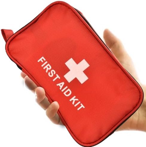First Aid Kit 184Pcs, First Aid Kit Travel, Mini Travel First Aid Kit for Home, ... - Image 2