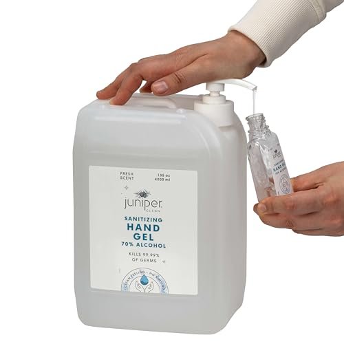 Hand Sanitizer Gel with 70% Alcohol 1.06 Gallon with Pump - Image 6